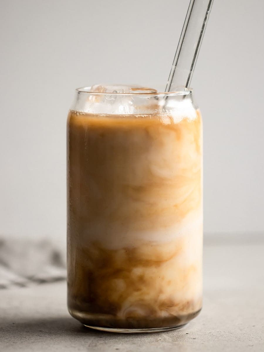 Mandelmylk-latte